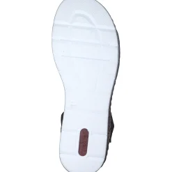 Rieker V3964, Keilsandaletten, Damen, Schwarz