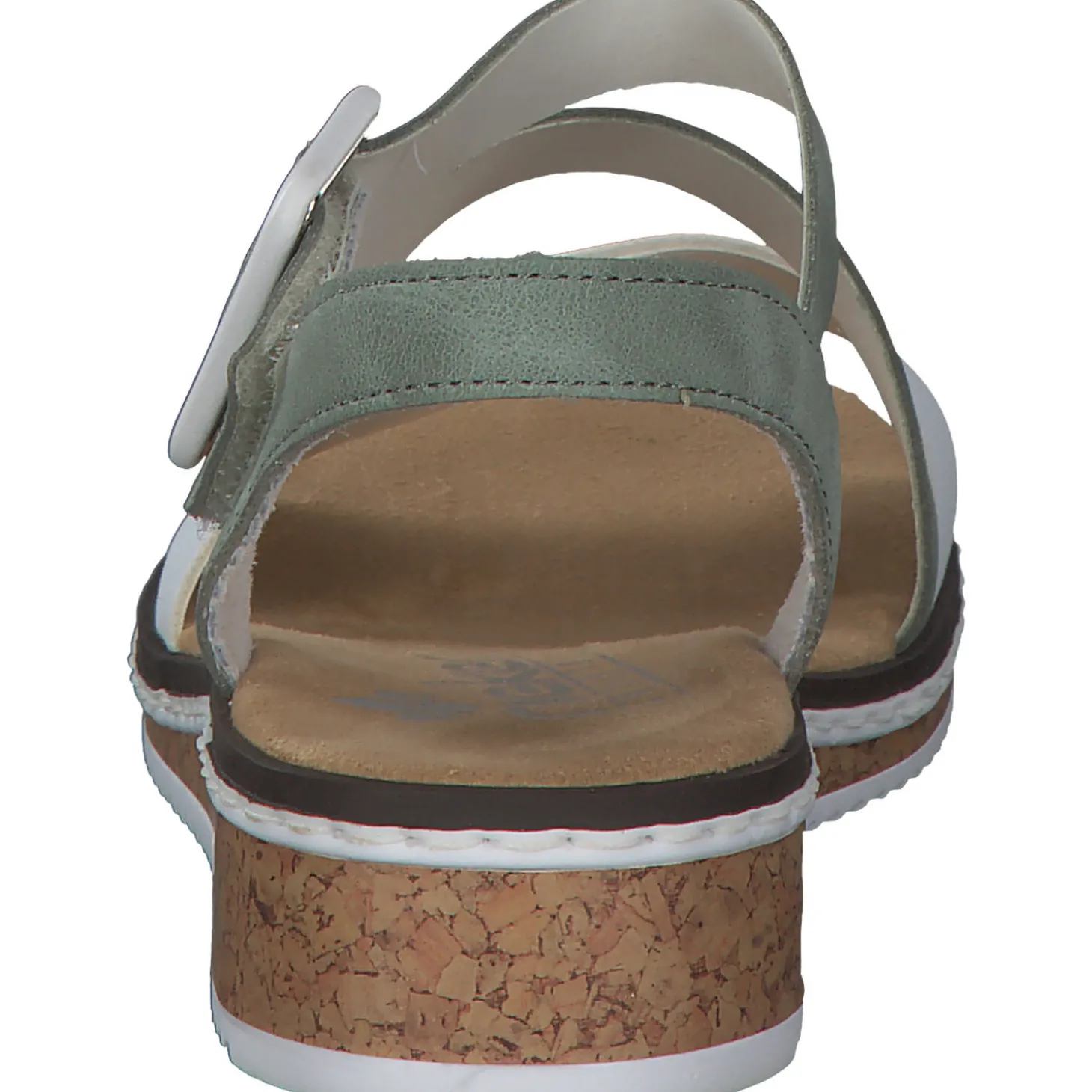 Rieker V3660, Keilsandaletten, Damen, Weiß