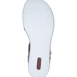 Rieker V3660, Keilsandaletten, Damen, Weiß