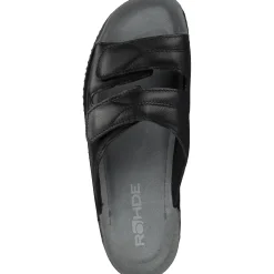 Rohde 1940, Pantoletten, Damen, Schwarz