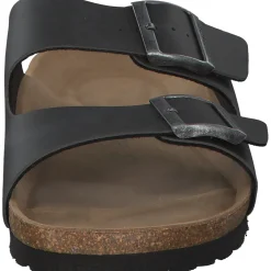 Rohde 5920, Pantoletten, Herren, Schwarz (Black/Grey)