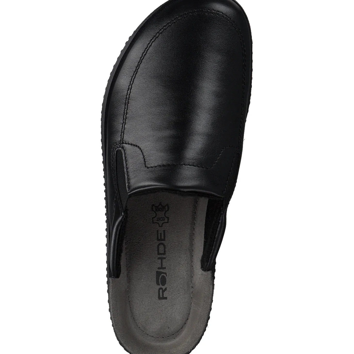 Rohde 2776, Pantoletten, Herren, Schwarz
