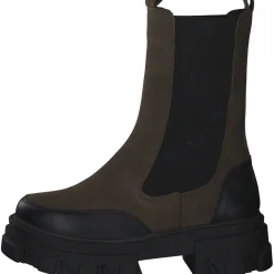 s. Oliver 25467, Chelsea Boots, Damen, Khaki