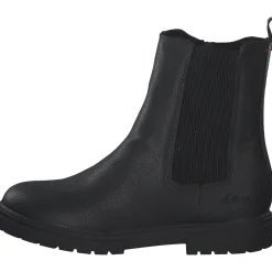s. Oliver 45410, Chelsea Boots, Kinder, Schwarz