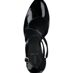 s. Oliver 24401-20, Klassische Pumps, Damen, BLACK PATENT