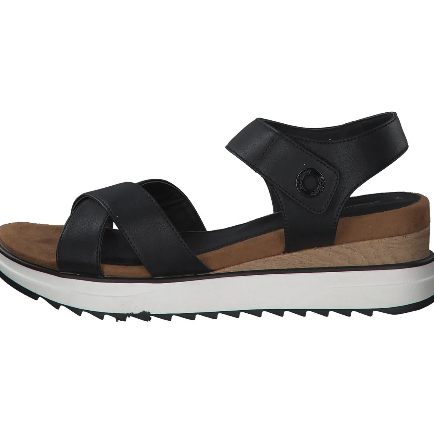 s. Oliver 28708, Klassische Sandalen, Damen, Schwarz