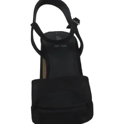 s. Oliver 28319, Plateau-Sandaletten, Damen, black