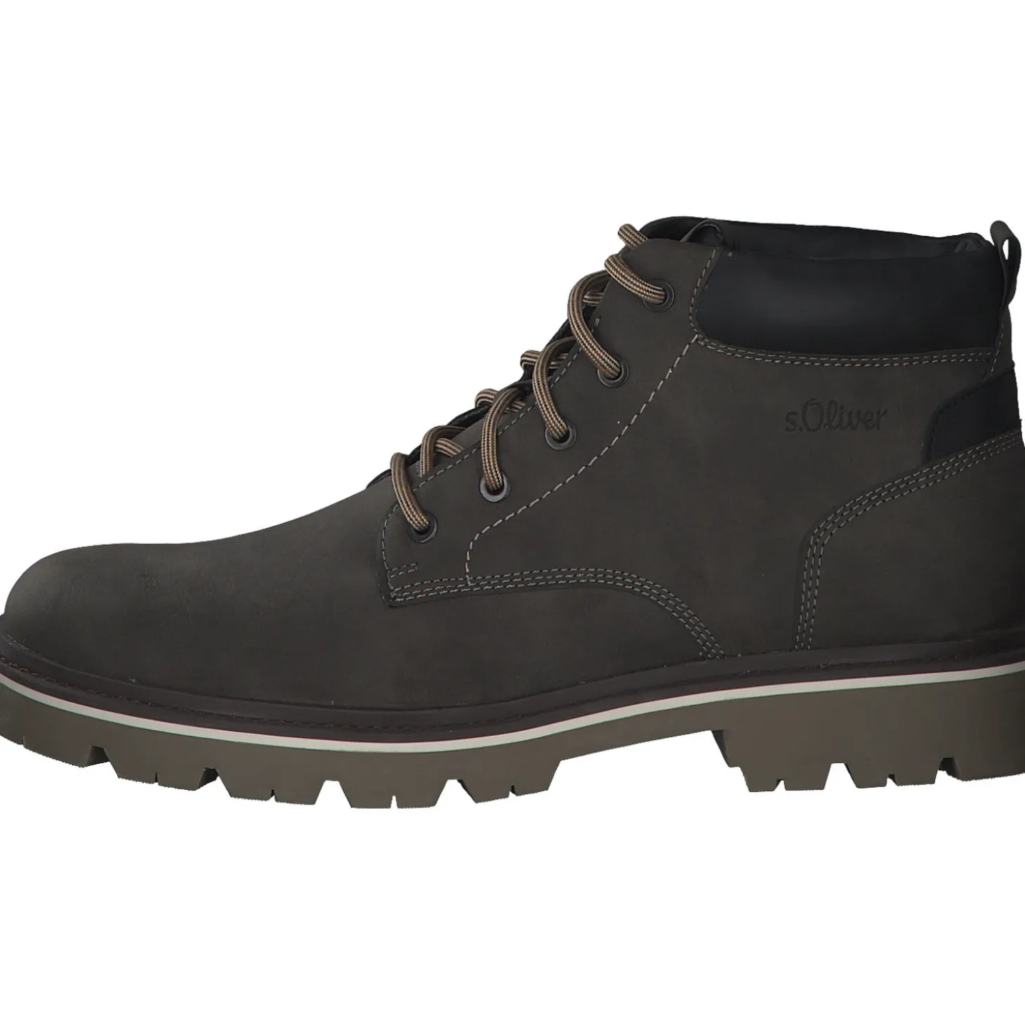 s. Oliver 15230, Schnürstiefeletten, Herren, dk taupe