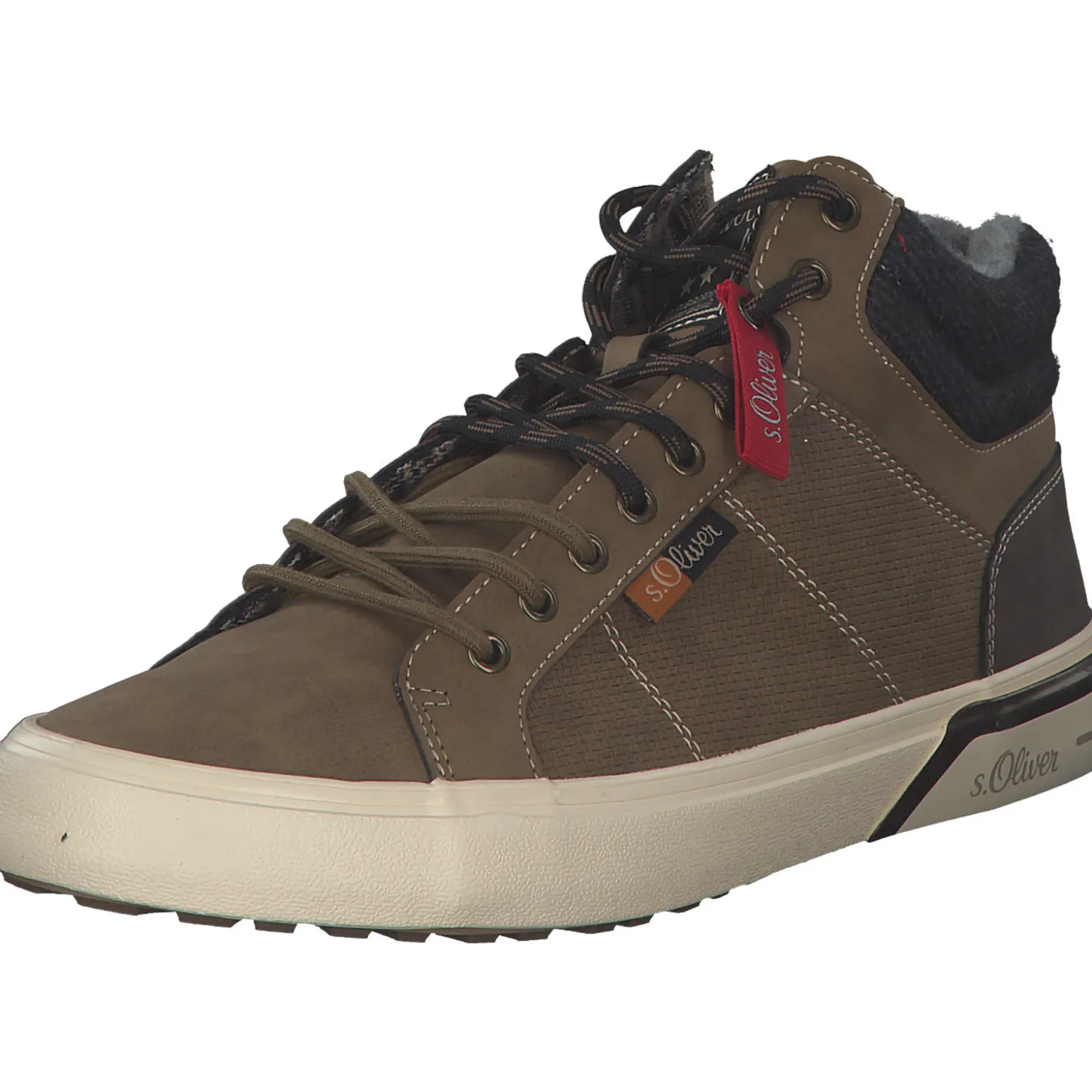 s. Oliver 15224, Sneakers High, Herren, brown