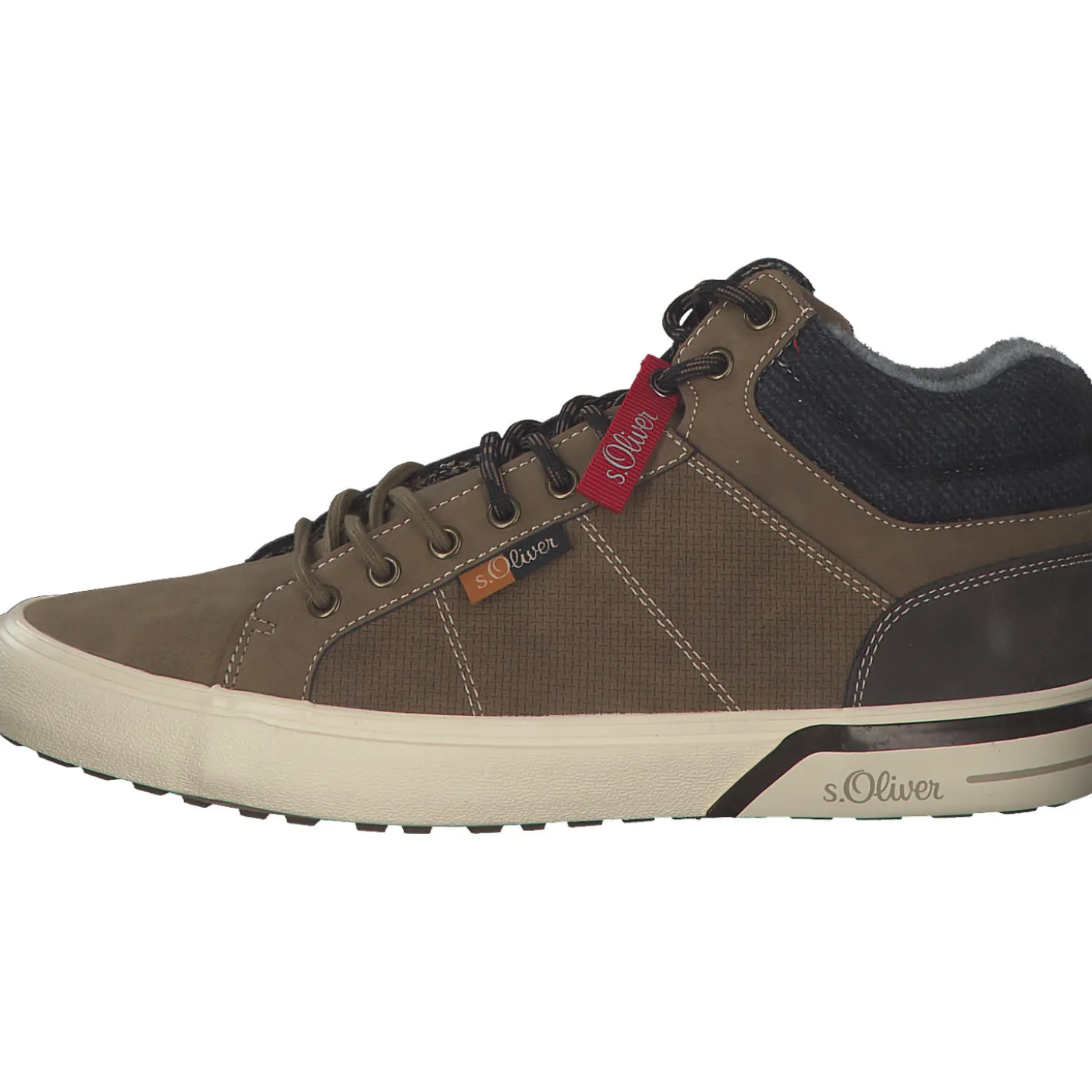 s. Oliver 15224, Sneakers High, Herren, brown