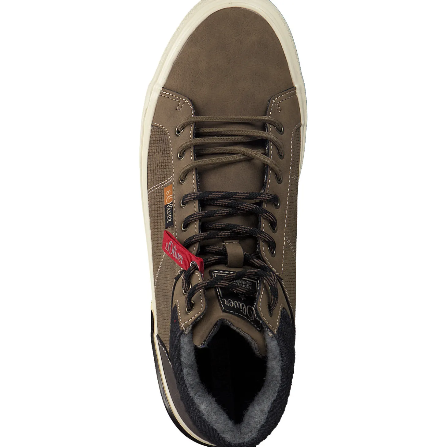 s. Oliver 15224, Sneakers High, Herren, brown