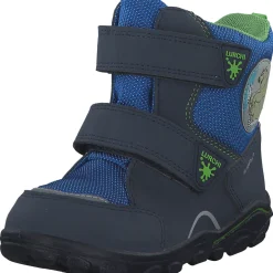 Salamander Kalle 33025, Lauflernschuhe, Kinder, DK BLUE APPLEGREEN