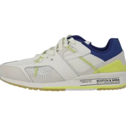 Scotch & Soda Vivex 24839937, Sneakers Low, Herren, Blau/Orange