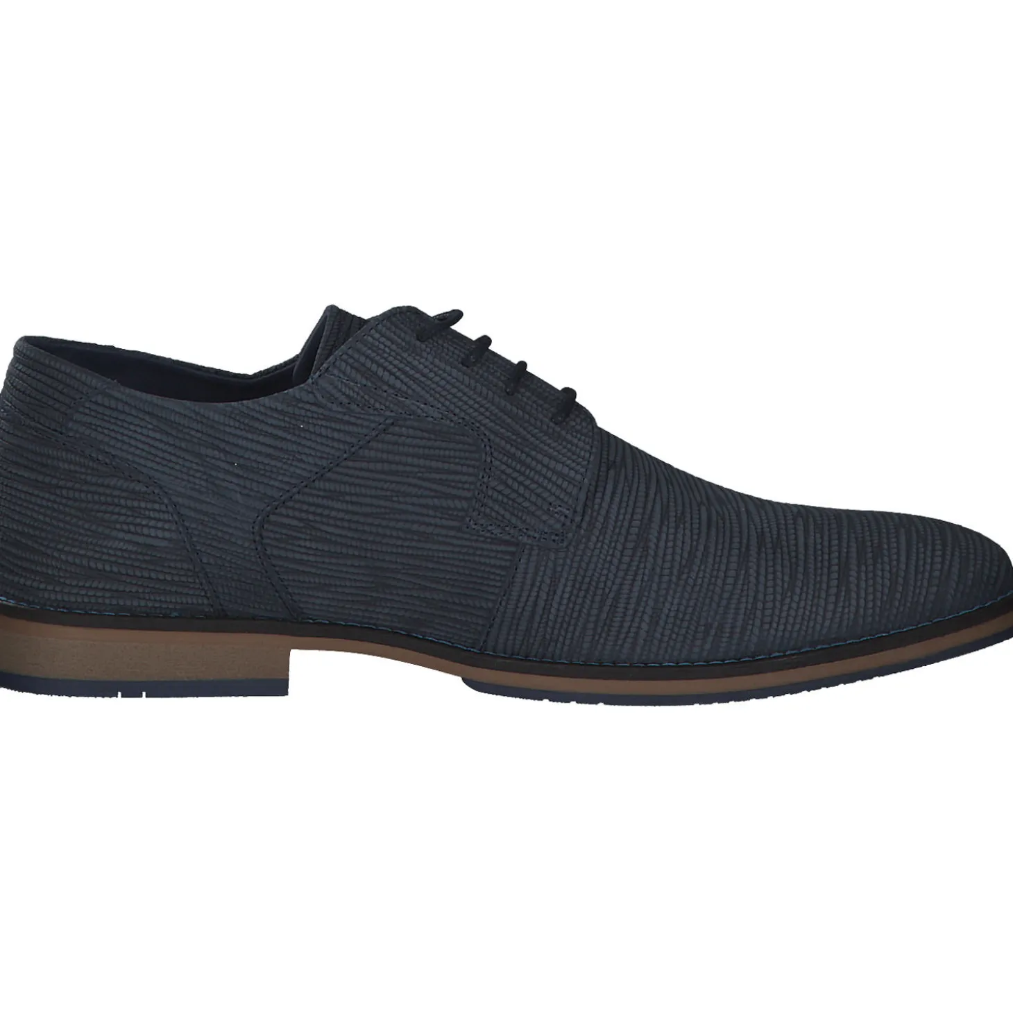 Shoes Unlimited 663 K2 1008A, Klassische Halbschuhe, Herren, Blau/grau