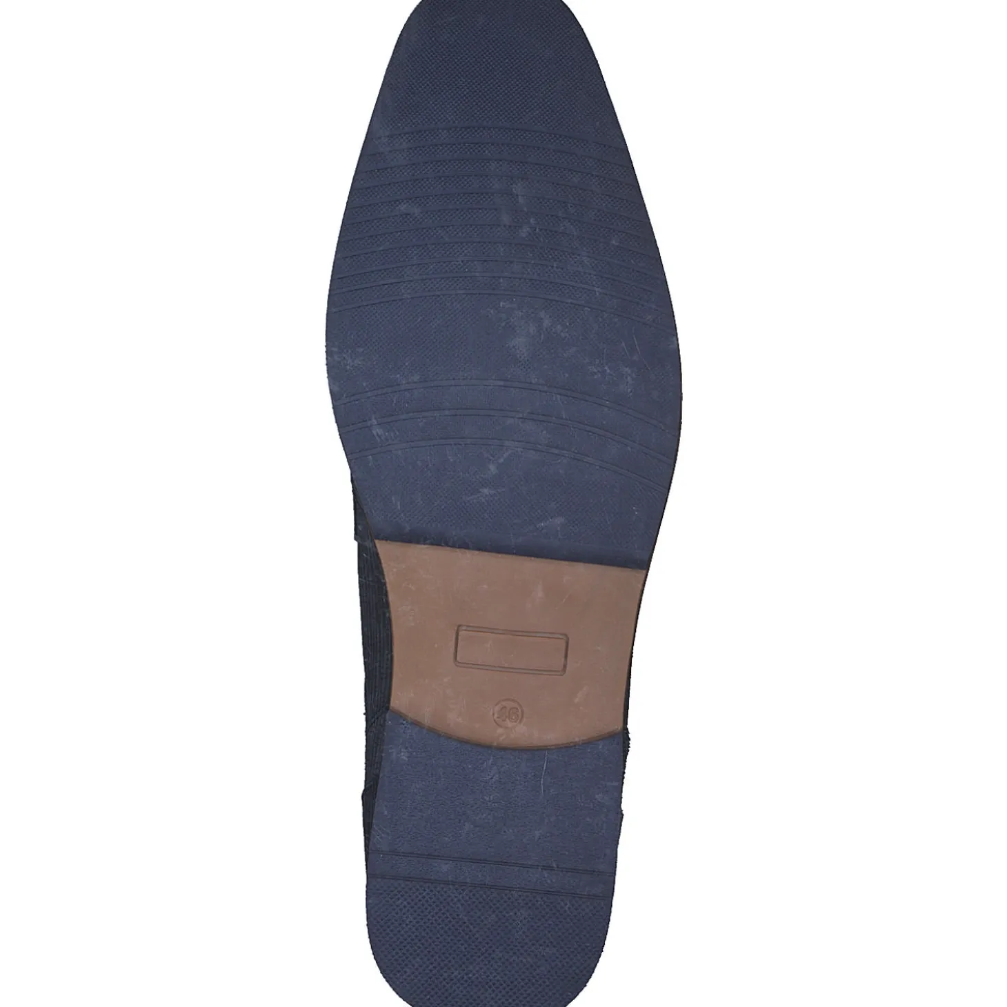 Shoes Unlimited 663 K2 1008A, Klassische Halbschuhe, Herren, Blau/grau