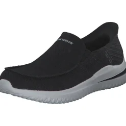 Skechers 210604 BLK Delson 3.0 Slip ins, Slipper, Herren, Schwarz