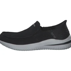 Skechers 210604 BLK Delson 3.0 Slip ins, Slipper, Herren, Schwarz