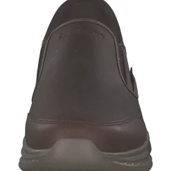 Skechers 205237 CDB Slade slip ins, Sportliche Slipper, Herren, dark brown
