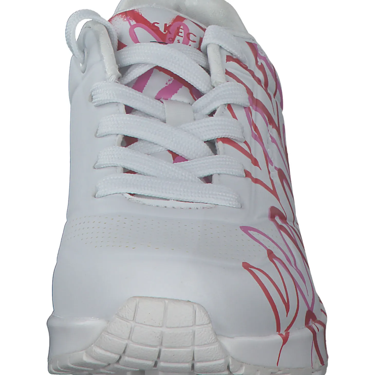 Skechers 155507, Sneakers Low, Damen, WRPK white/red/pink