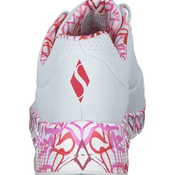 Skechers 155506, Sneakers Low, Damen, WRPK white/red/pink