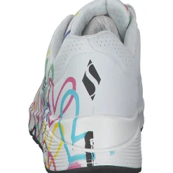 Skechers 155507, Sneakers Low, Damen, WMLT Weiß