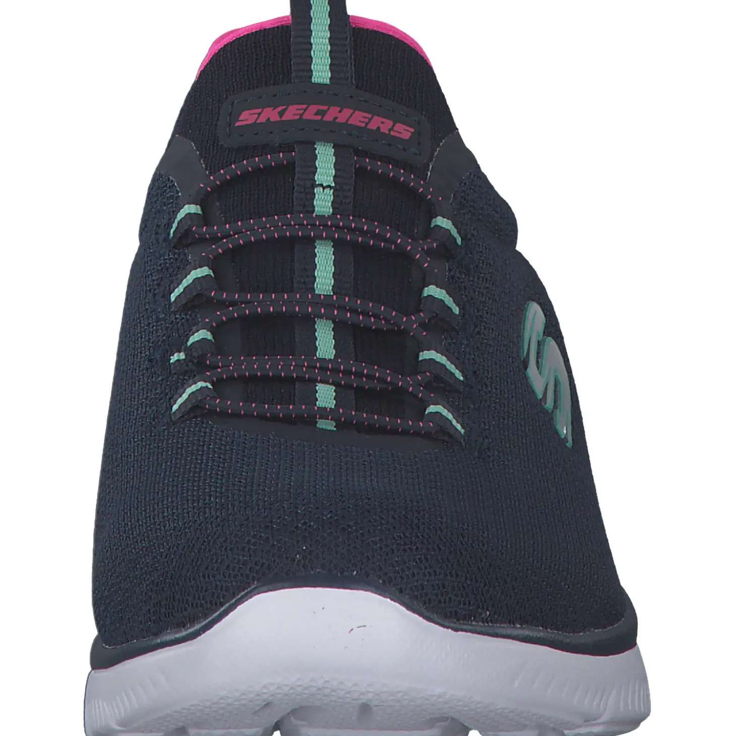 Skechers 12980, Sneakers Low, Damen, blau/pink