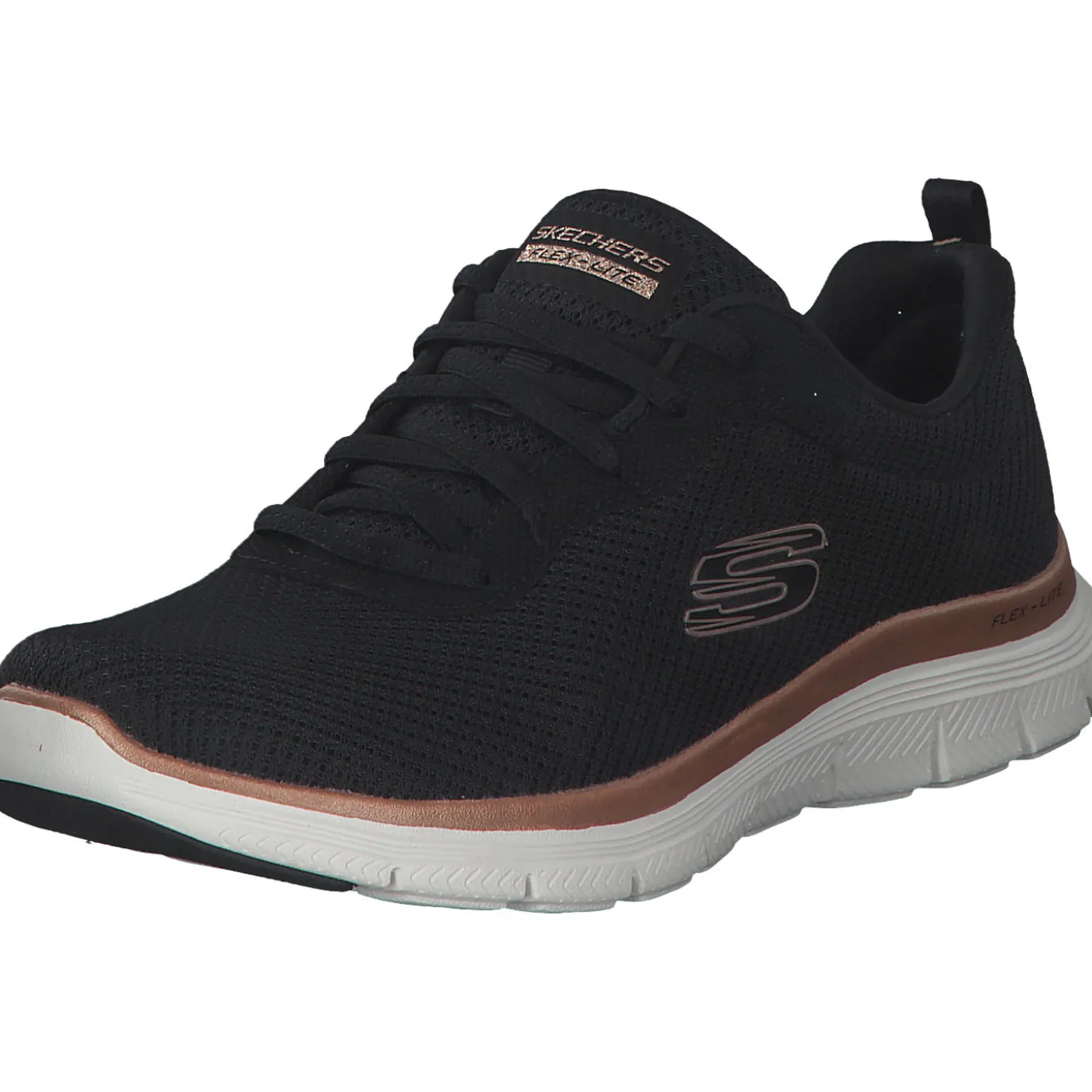 Skechers 149303, Sneakers Low, Damen, BKRG Schwarz