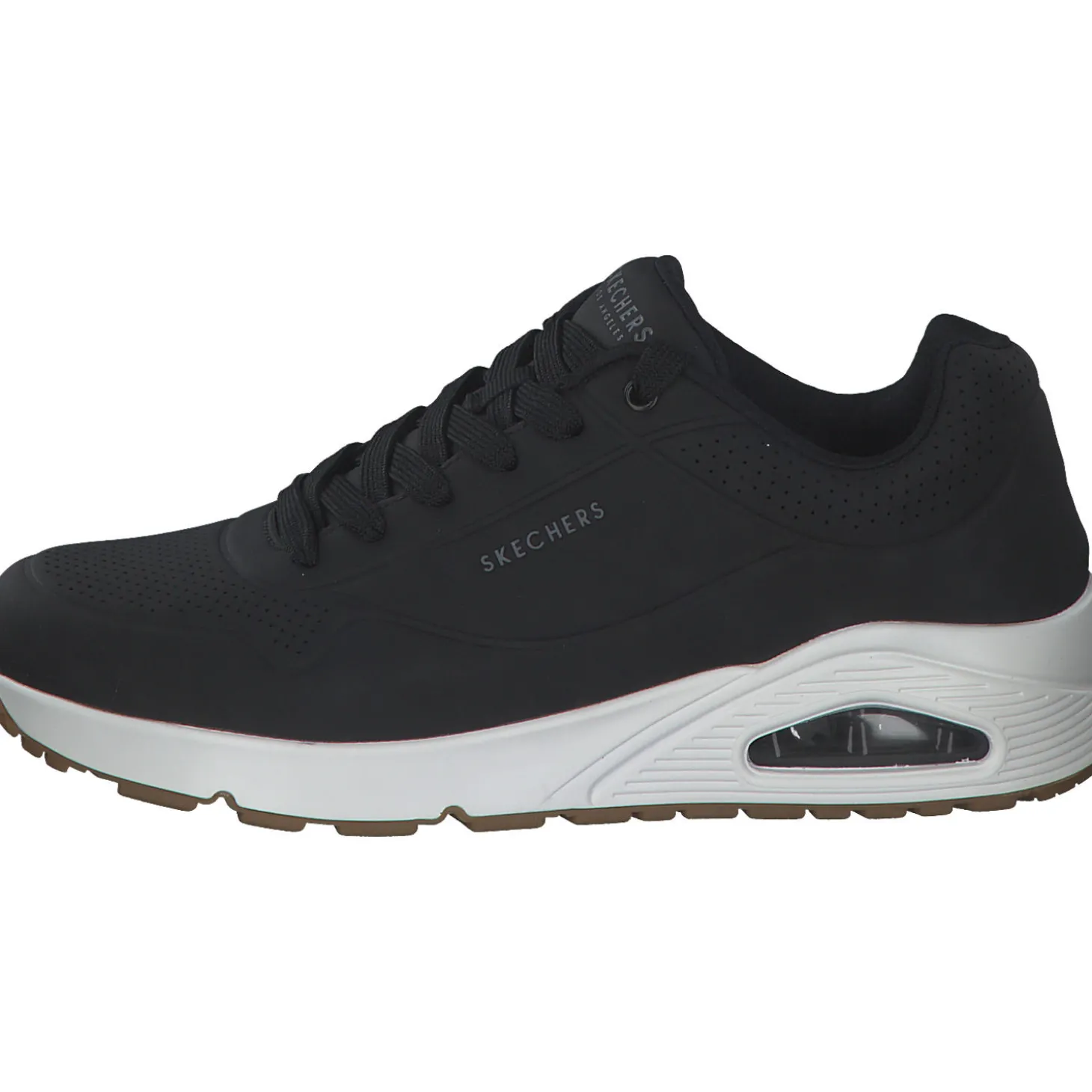 Skechers 52458, Sneakers Low, Herren, schwarz