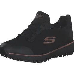 Skechers 77222EC, Sneakers Low, Damen, BKRG black rose gold