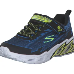 Skechers 400149L BKBL Light Storm 2.0, Slipper (Kinder), Kinder, black/blue/yellow