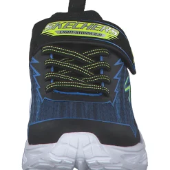 Skechers 400149L BKBL Light Storm 2.0, Slipper (Kinder), Kinder, black/blue/yellow