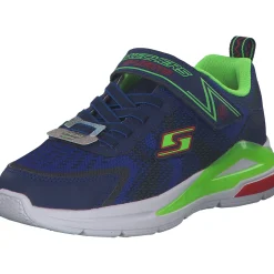 Skechers 401660L, Sneakers Low, Kinder, navy/lime/red
