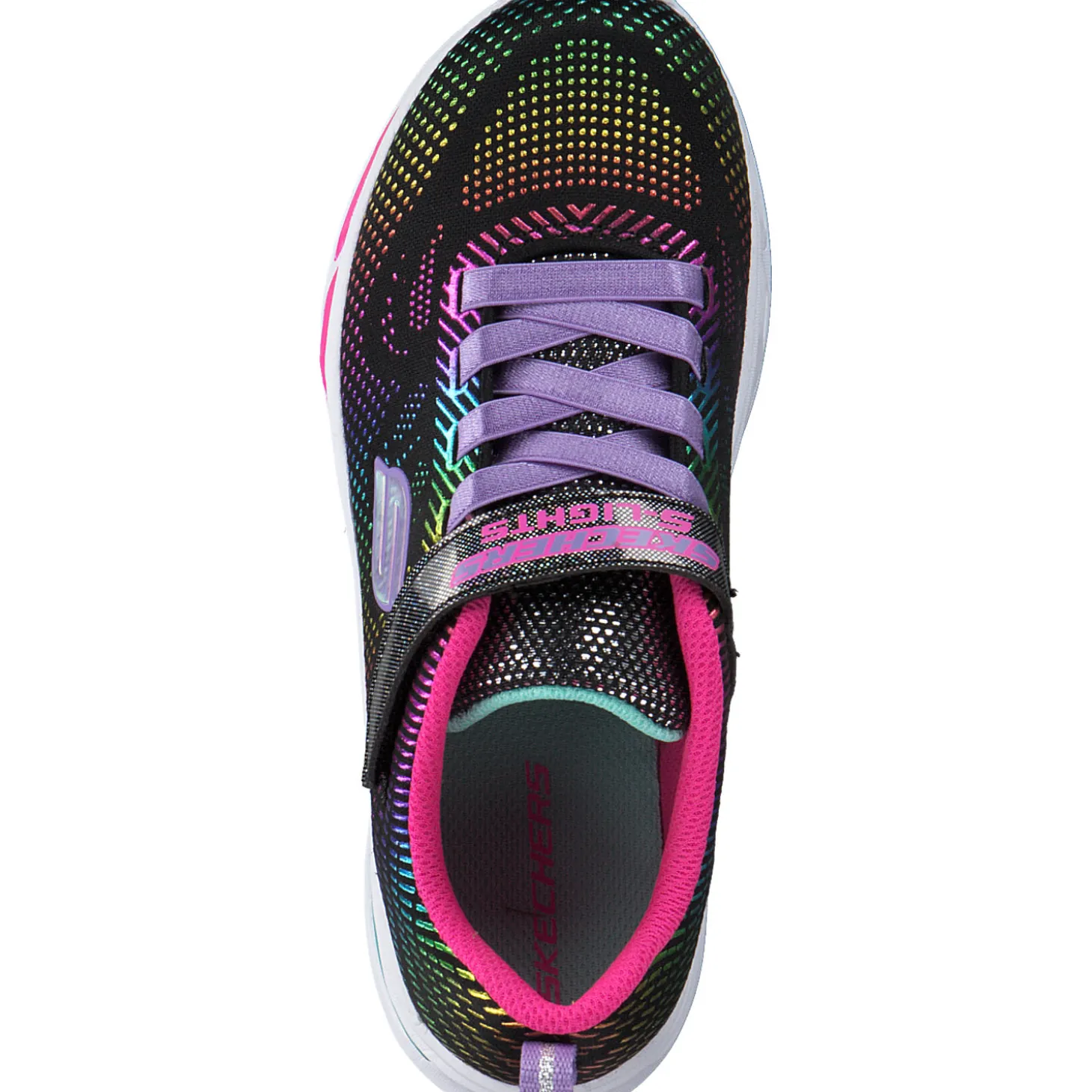 Skechers 10959L, Sneakers Low, Kinder, Schwarz (BKMT)