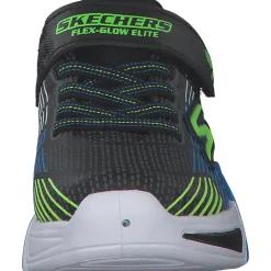 Skechers 400135L, Sneakers Low, Kinder, Schwarz/Blau/Grün