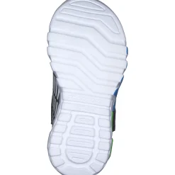 Skechers 400135L, Sneakers Low, Kinder, Schwarz/Blau/Grün