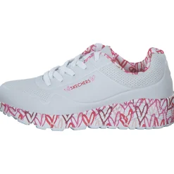 Skechers 314976L WRPK 314976L, Schnürschuhe, Kinder, Weiß (White)