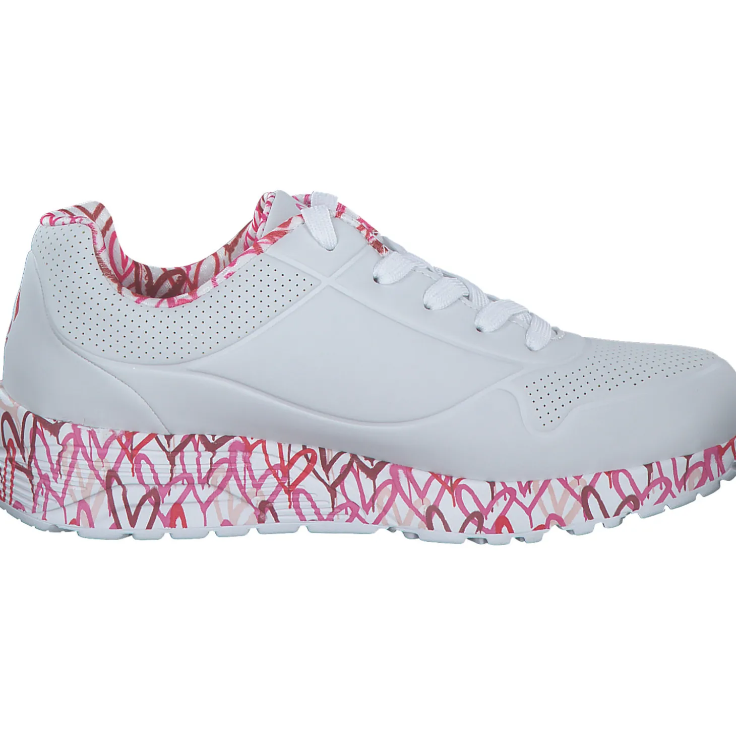 Skechers 314976L WRPK 314976L, Schnürschuhe, Kinder, Weiß (White)