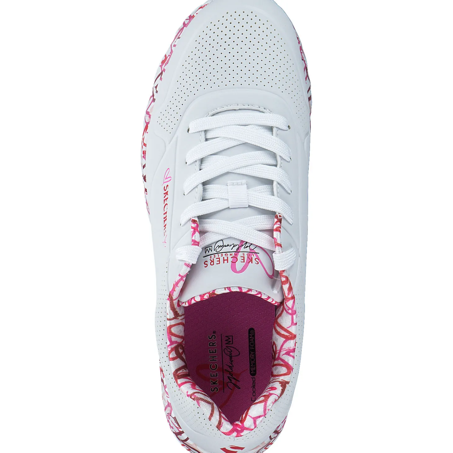 Skechers 314976L WRPK 314976L, Schnürschuhe, Kinder, Weiß (White)