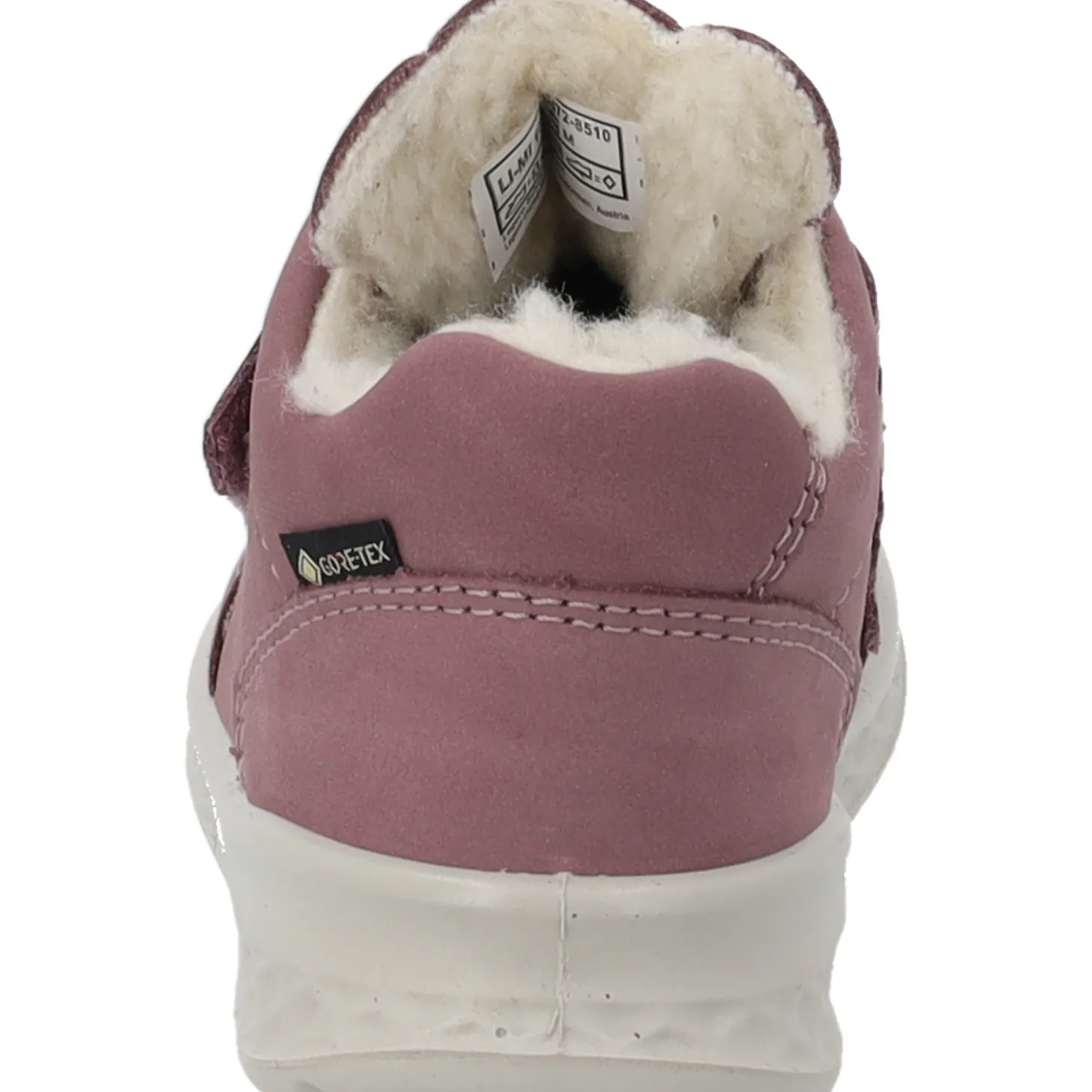 Superfit 1-000372-8510 Stiefelette Leder, Lauflernschuhe, Kinder, LILA