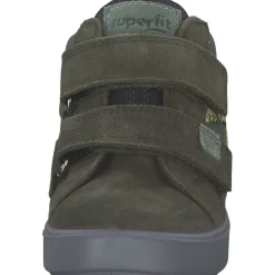 Superfit 1-000771-7010 Stiefelette Leder  SUPIES, Lauflernschuhe, Kinder, GRÜN/GELB