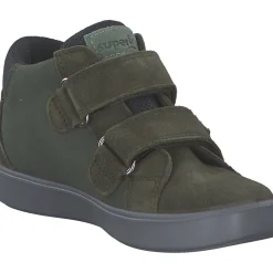 Superfit 1-000771-7010 Stiefelette Leder  SUPIES, Lauflernschuhe, Kinder, GRÜN/GELB