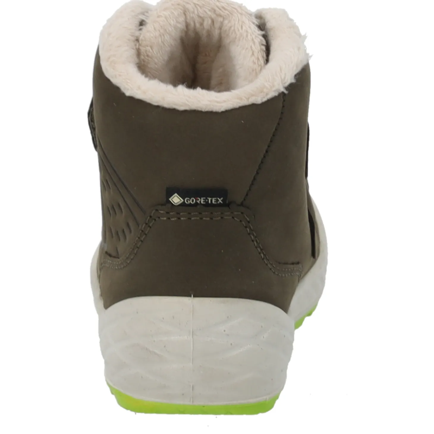 Superfit 1-106317-7000 Stiefelette Leder GROOVY, Lauflernschuhe, Kinder, Grün