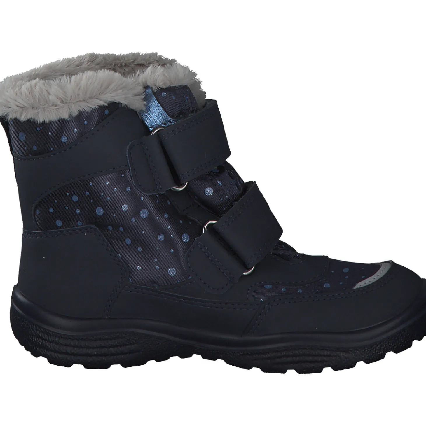 Superfit CRYSTA 09091, Stiefeletten (Kinder), Kinder, Blau/Hellgrau