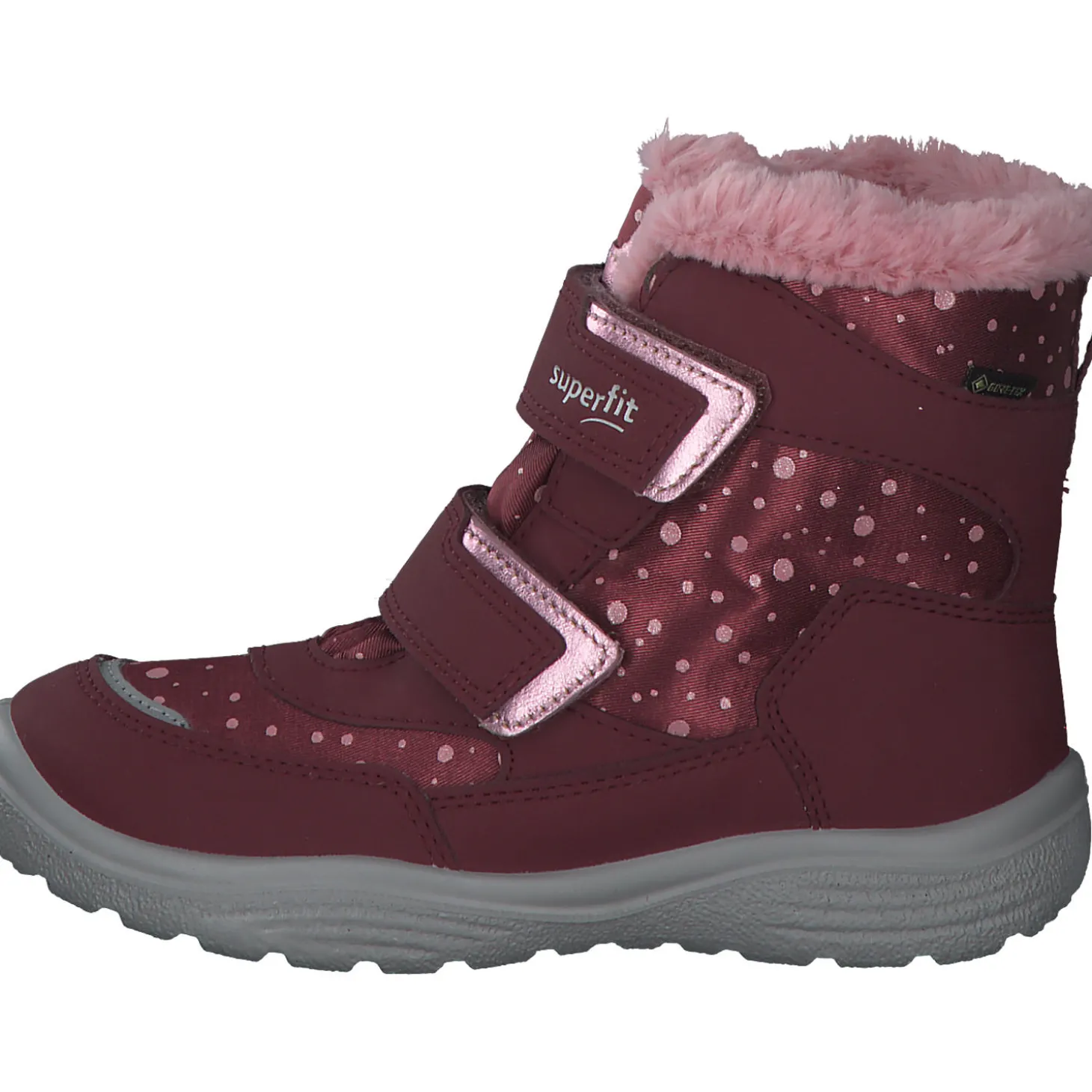 Superfit CRYSTA 09091, Stiefeletten (Kinder), Kinder, Rot/Rosa