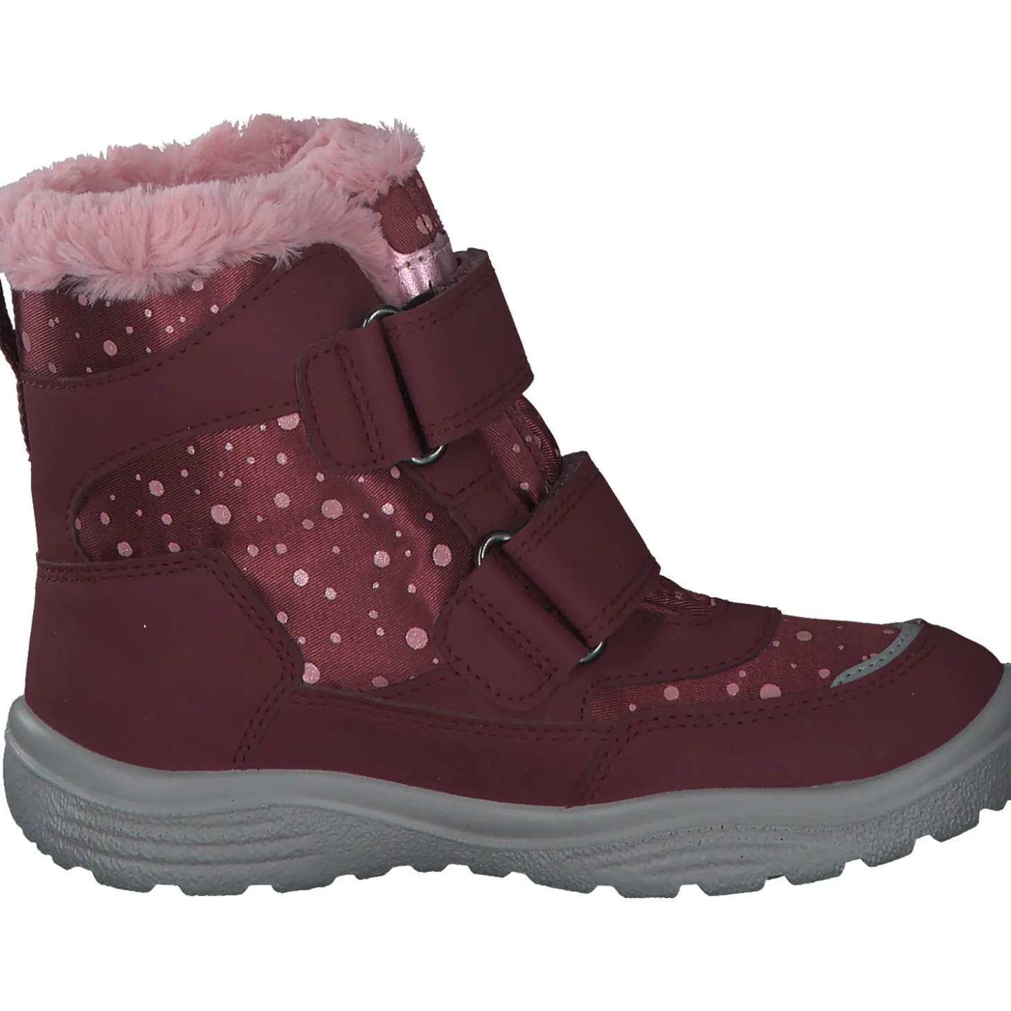 Superfit CRYSTA 09091, Stiefeletten (Kinder), Kinder, Rot/Rosa