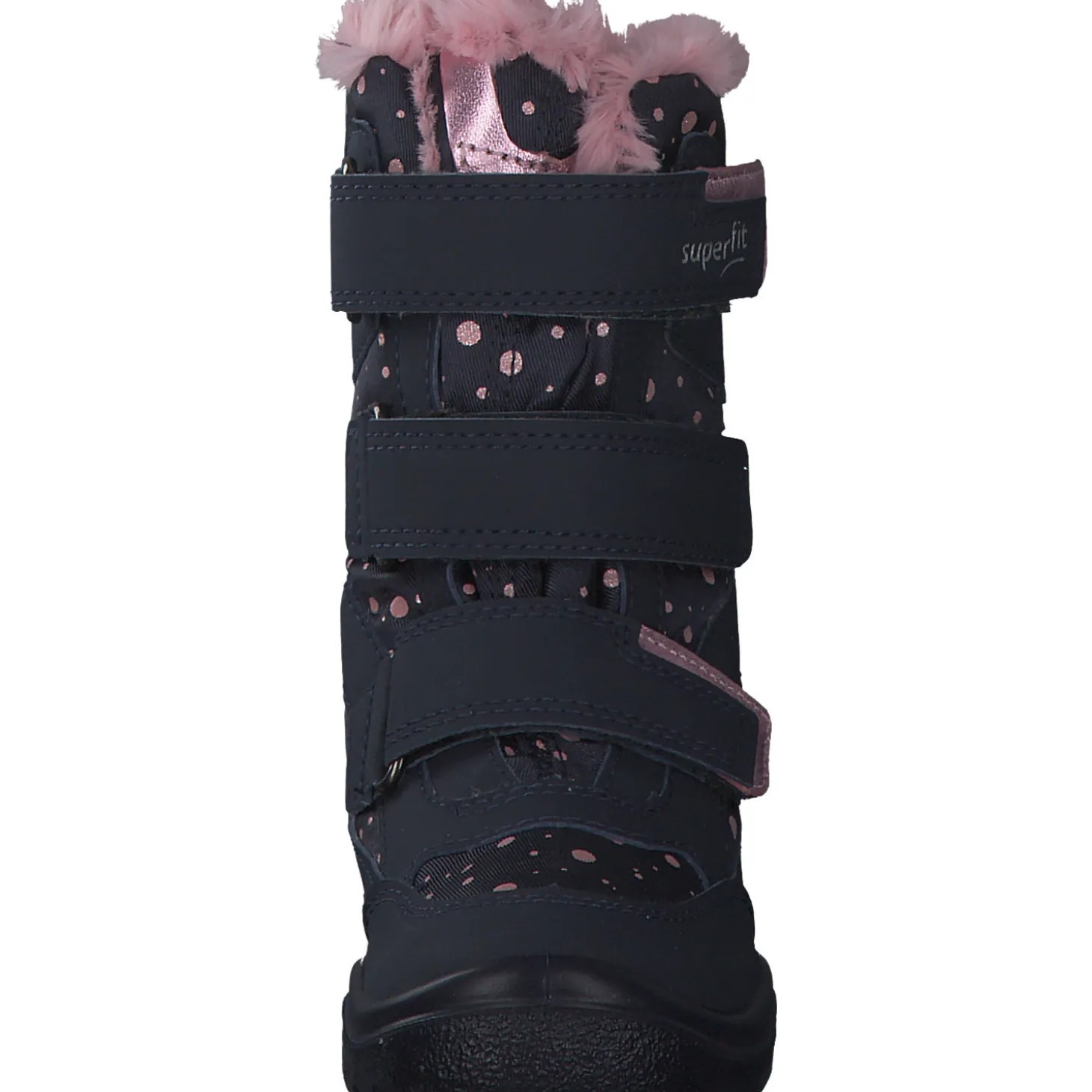 Superfit CRYSTA 09090, Stiefeletten (Kinder), Kinder, Blau (Blau/Rosa)