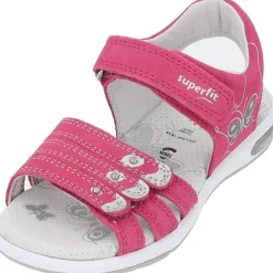 Superfit EMILY 06137, Sandaletten, Kinder, PINK/SILBER