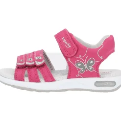 Superfit EMILY 06137, Sandaletten, Kinder, PINK/SILBER