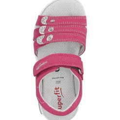 Superfit EMILY 06137, Sandaletten, Kinder, PINK/SILBER