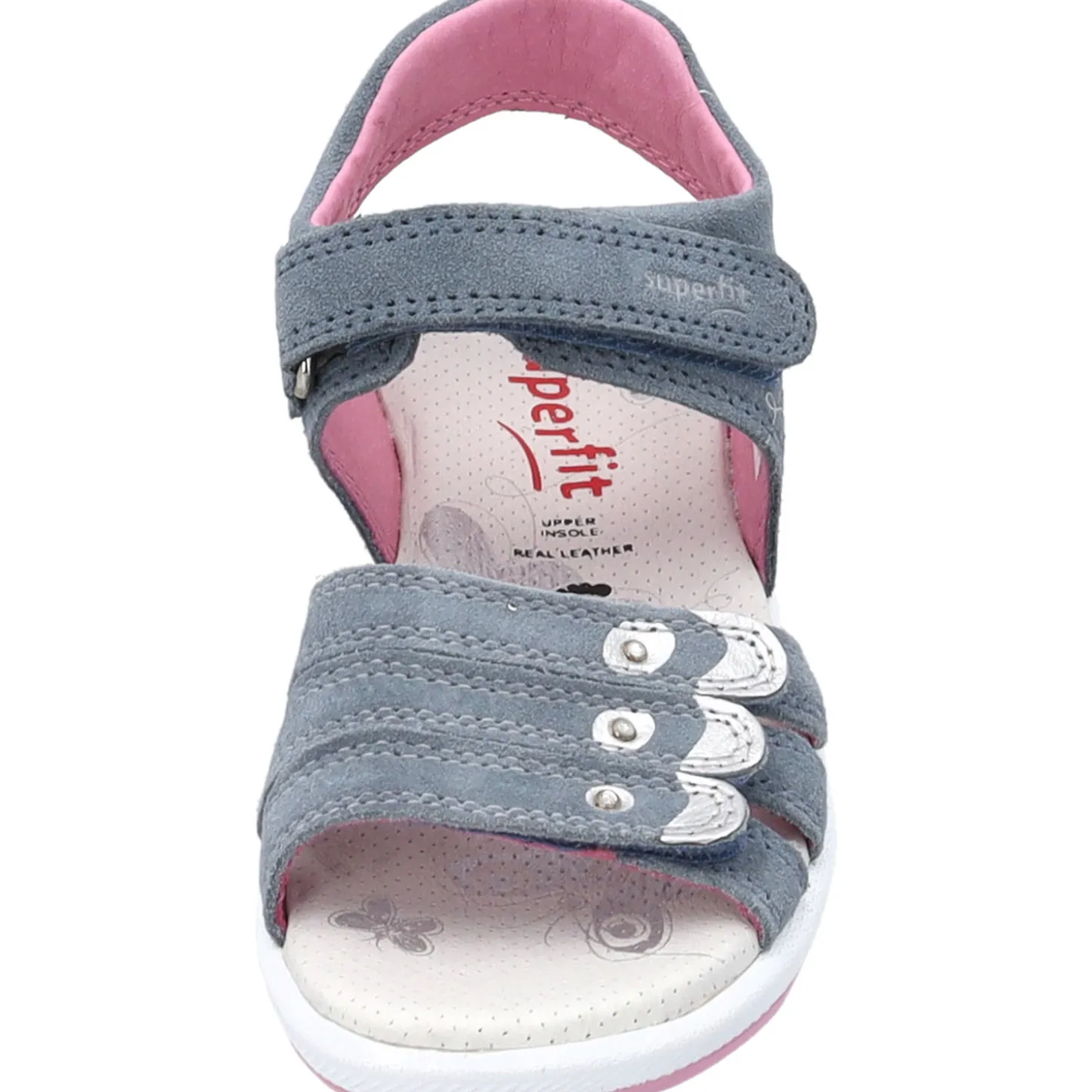 Superfit EMILY 06137, Sandaletten, Kinder, BLAU/ROSA